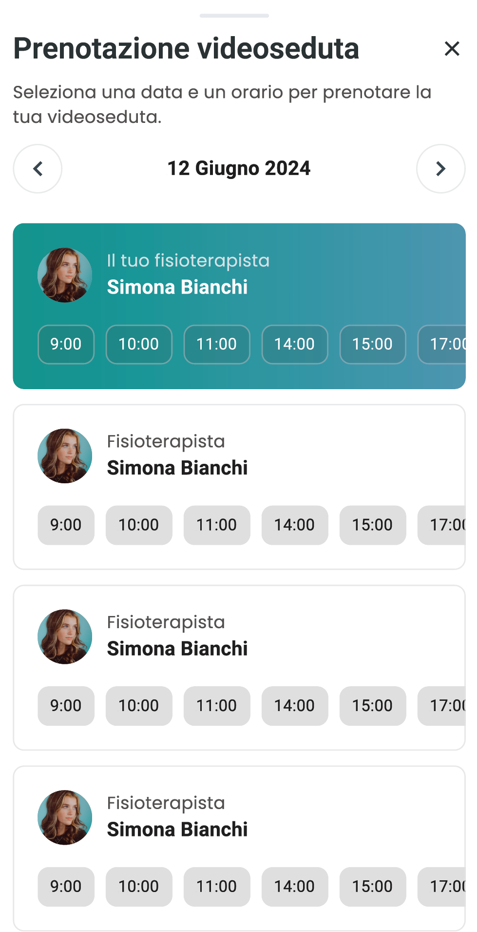 Appuntamenti